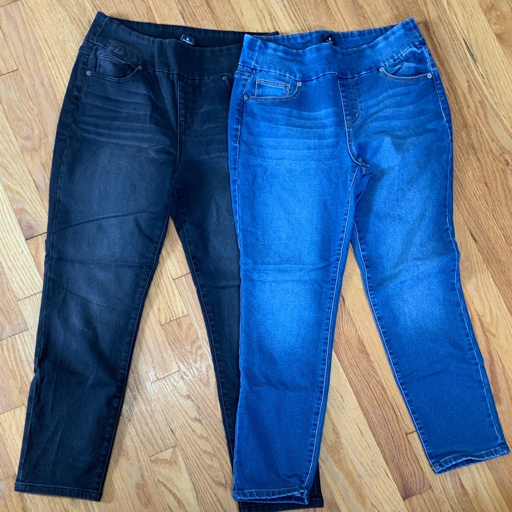 Lot Bundle Dressbarn Jeggings size 8